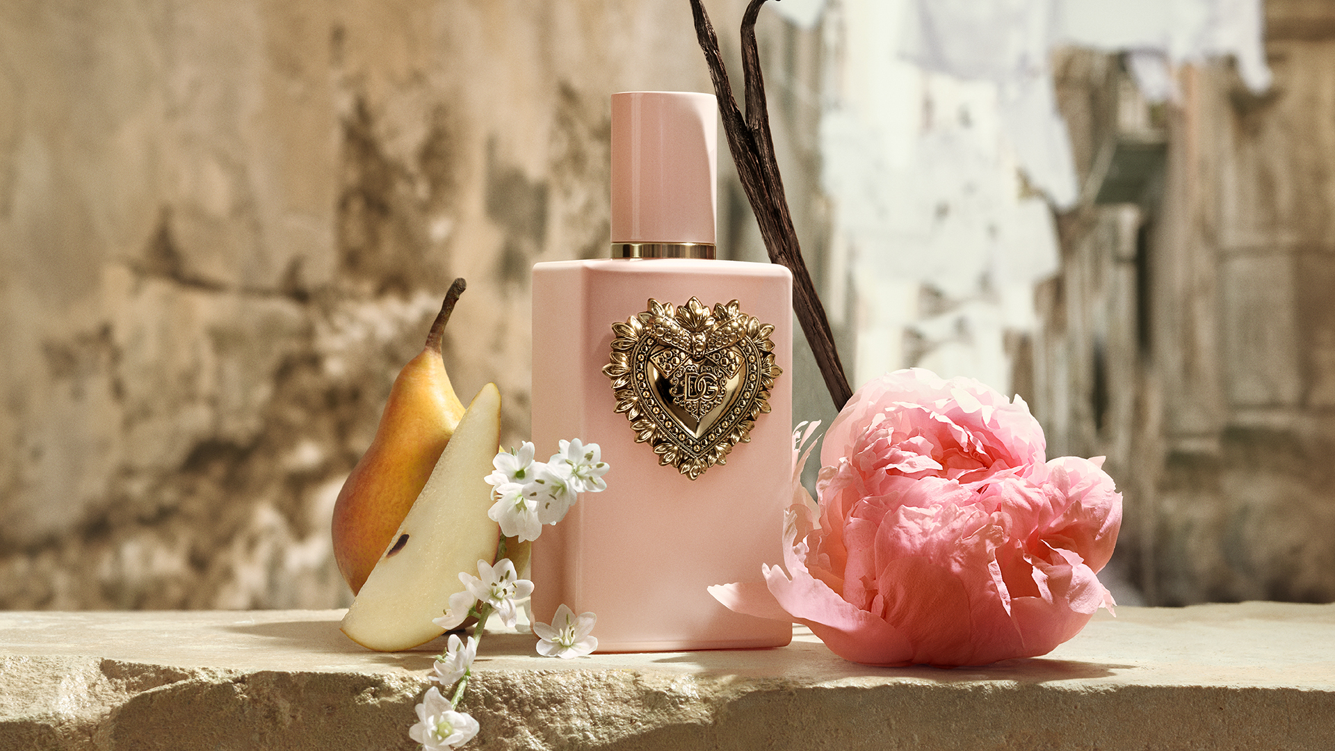 My Devotion Eau de Parfum Intense pink bottle