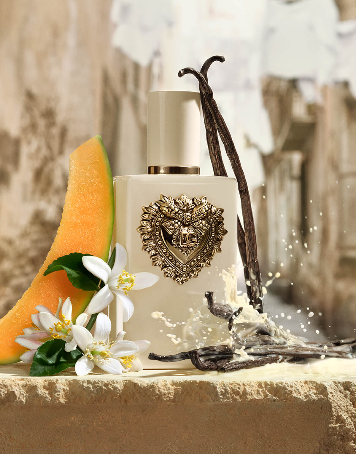 Your Devotion Eau de Parfum Intense bottle with Sicilian melon, orange blossom and vanilla